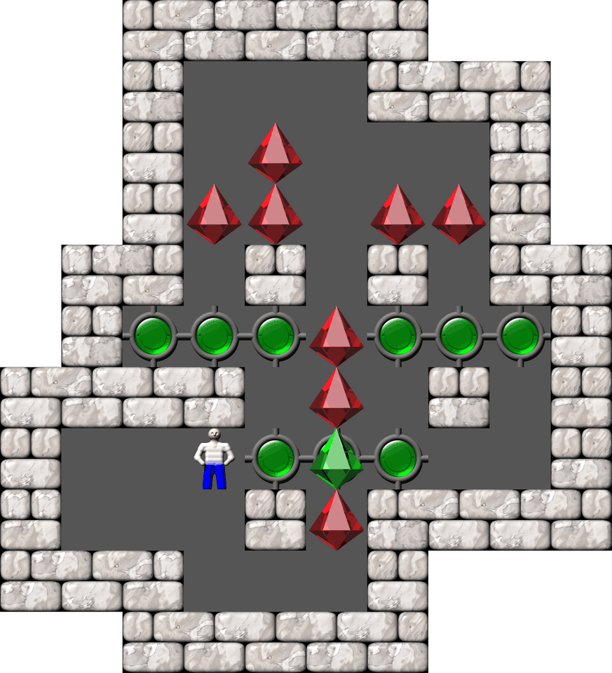 Sokoban Kevin 11 level 58